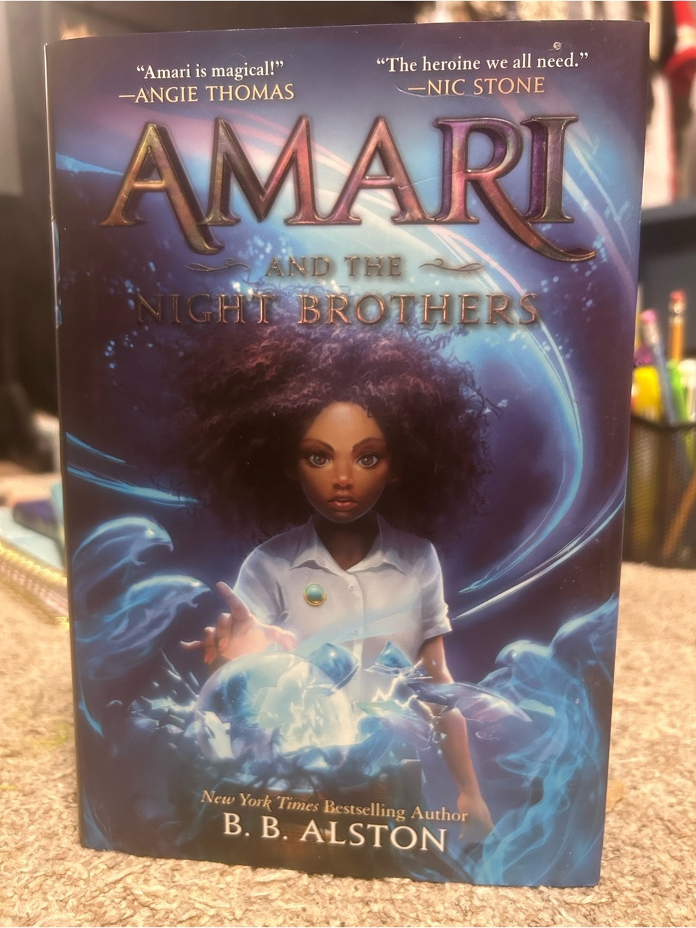 Amari and the Night Brothers by B. B. Alston - Hardback